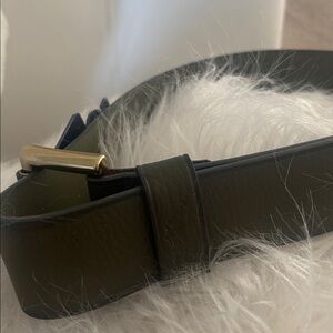 Polo by Ralph Lauren Black Leather Belt Bag